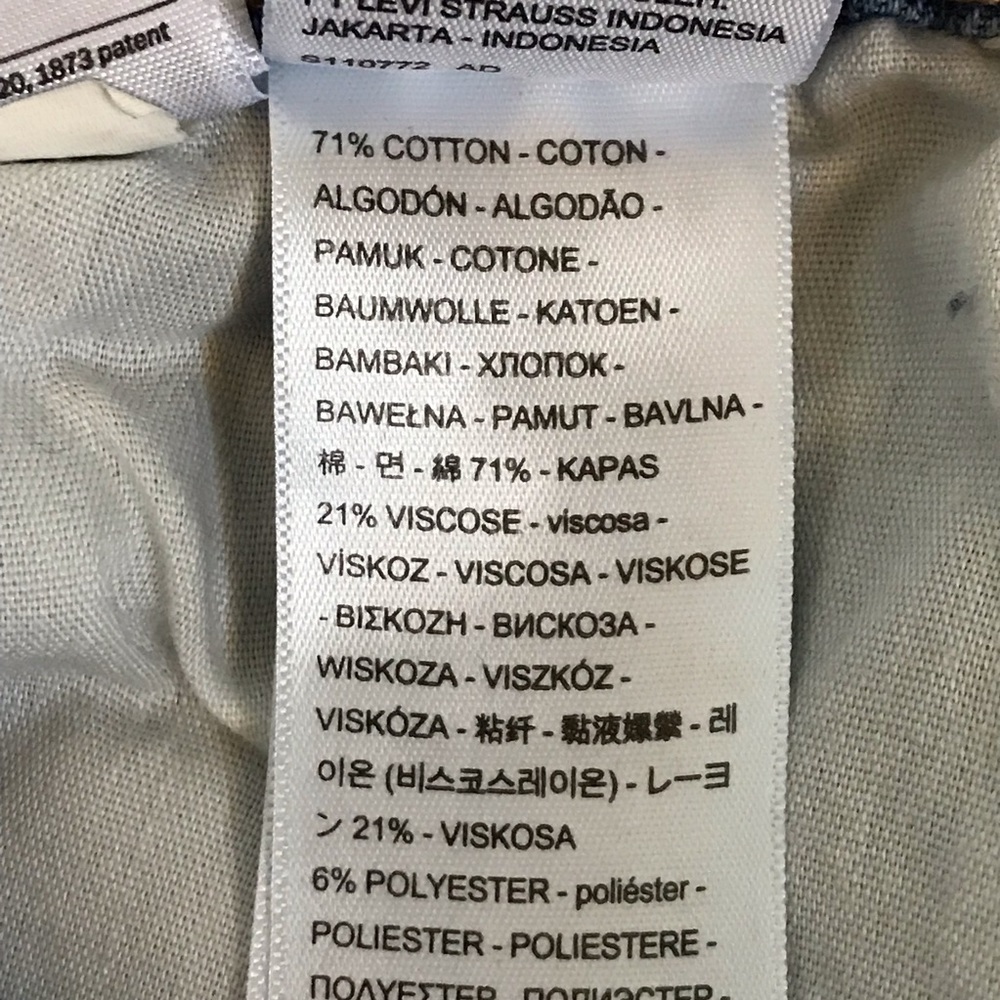 Levi’s high rise shorts - Picture 4 of 4